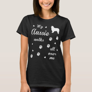 Camiseta del regalo de Aussiedoodle para los