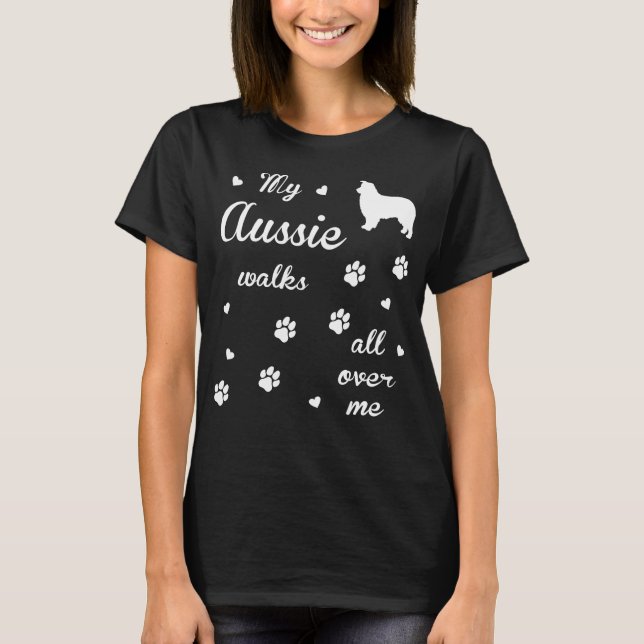 Camiseta del regalo de Aussiedoodle para los (Anverso)