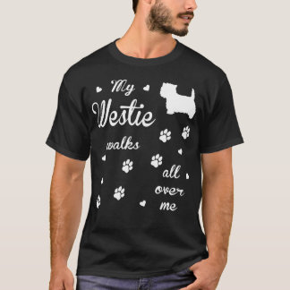 Camiseta del regalo de Westie para los amantes del