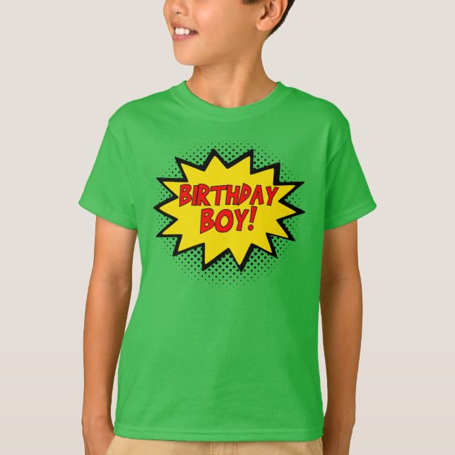 Camiseta del regalo del logotipo del super héroe (Anverso)