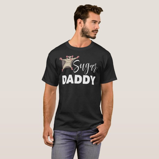 Camiseta del regalo del papá del planeador del (Anverso completo)