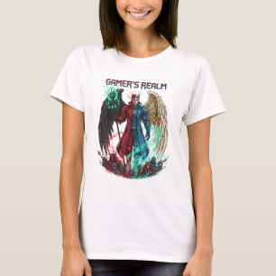 Camiseta del Reino del Avatar Jugador Ángel Diablo