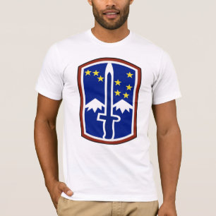 camiseta del remiendo de hombro de la brigada de