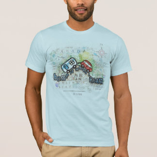 Camiseta del remolque de campista de rv