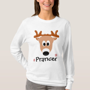 Camiseta del reno de Prancer