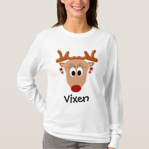 Camiseta del reno del Vixen