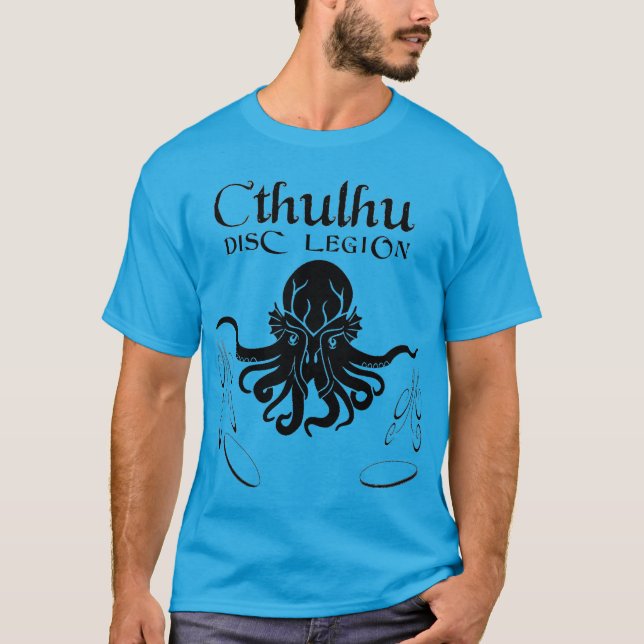 camiseta del reproductor de disco octopus (Anverso)