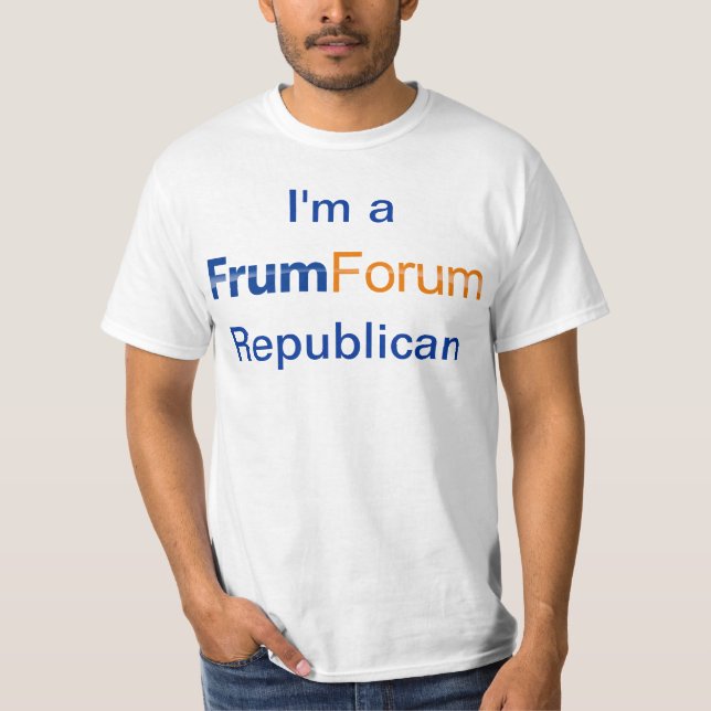 Camiseta del republicano de FrumForum (Anverso)