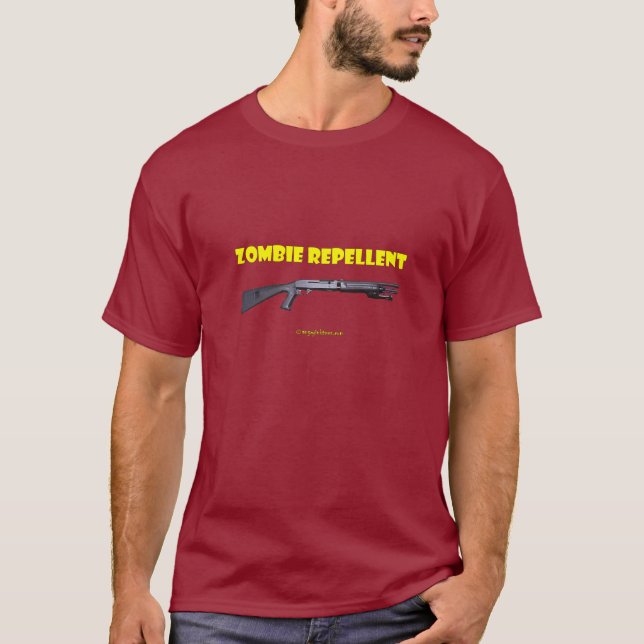 CAMISETA DEL REPULSIVO DEL ZOMBI (Anverso)