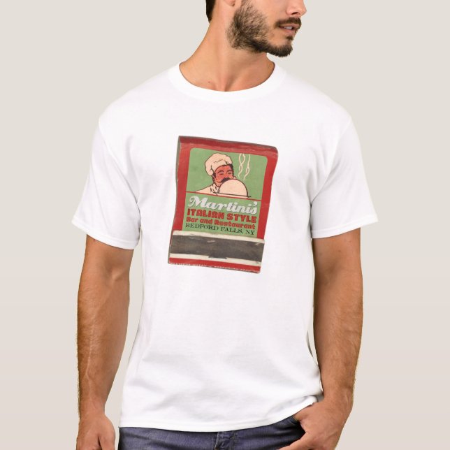 Camiseta del restaurante de Martini (Anverso)