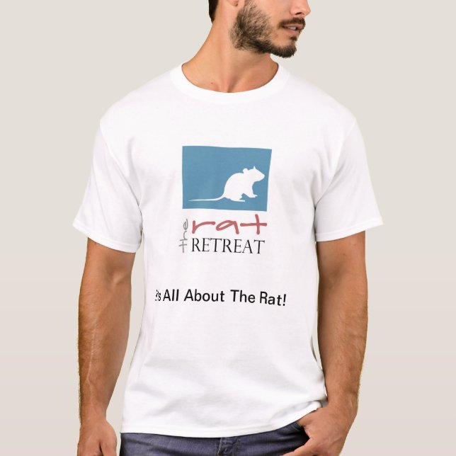Camiseta del retratamiento de la rata (Anverso)