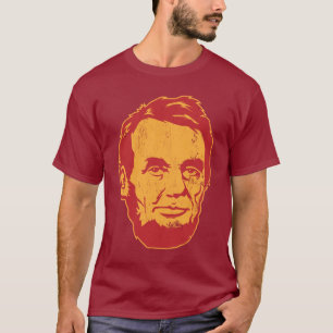 Camiseta del retrato de Abraham Lincoln