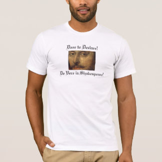 Camiseta del retrato de Shakespeare Chandos