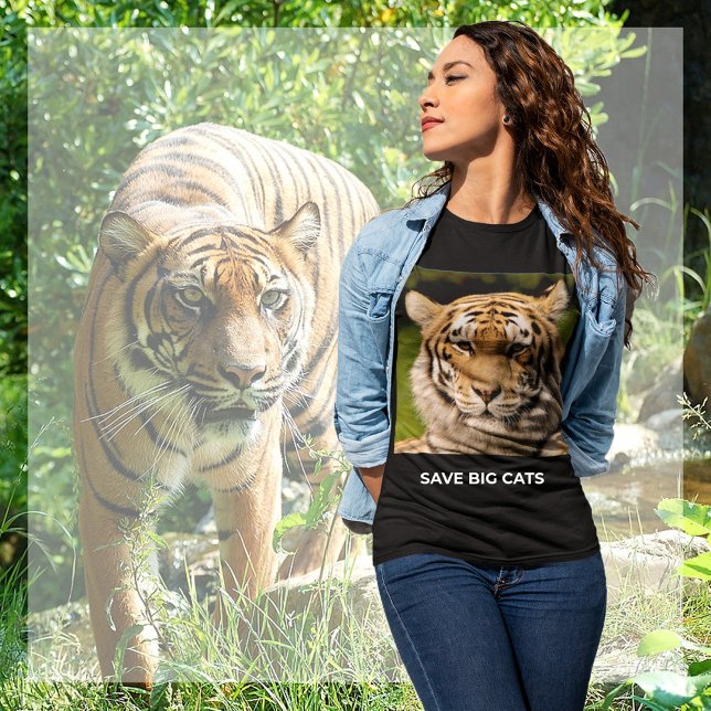 Camiseta del retrato del tigre de Sumatra (Subido por el creador)