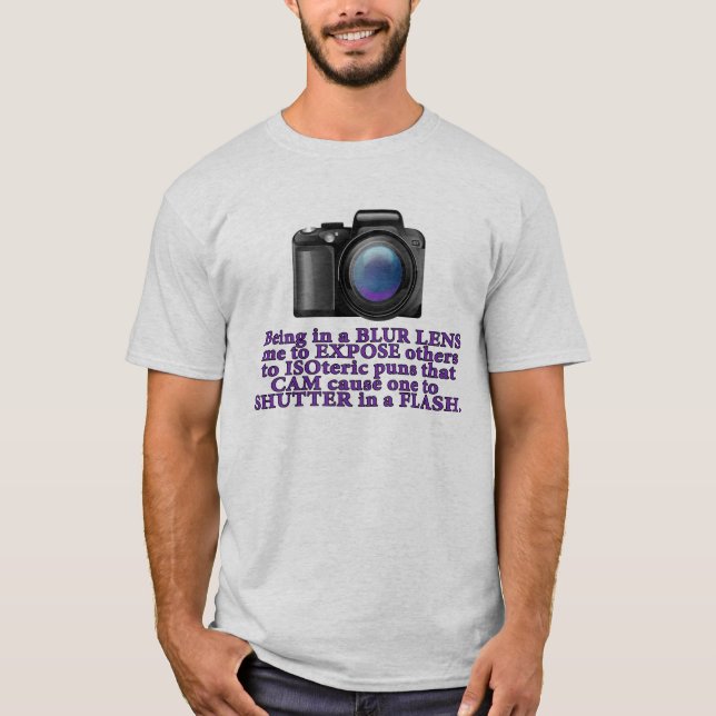 Camiseta del retruécano de la foto (Anverso)