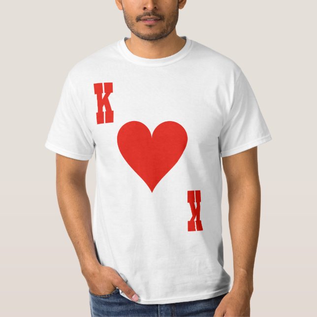 Camiseta del Rey de Corazones (Anverso)