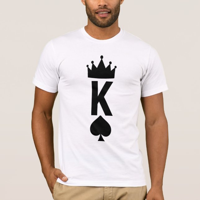 Camiseta del Rey de Picas (Anverso)