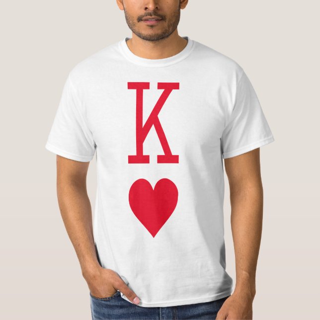 Camiseta del Rey del Corazón de Magia y Cardiograf (Anverso)
