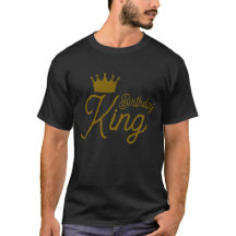 Camiseta del Rey del Cumpleaños – Regalo de Cumple