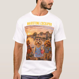 Camiseta del río Cockapoo Regalo Kent