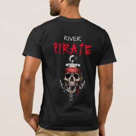 Camiseta del río Pirate Skull