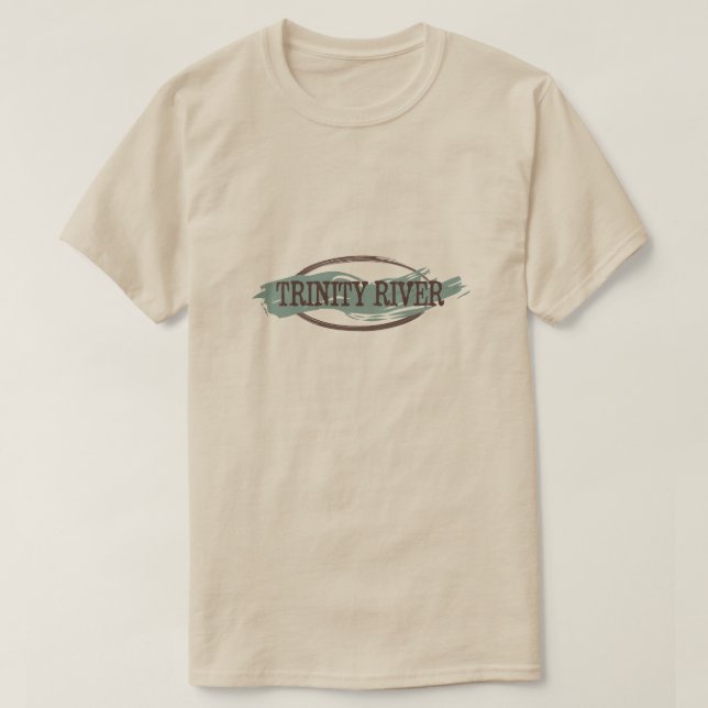 Camiseta del río Trinity California (Diseño del anverso)