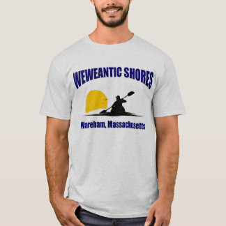 camiseta del río weweantic en Massachusetts del
