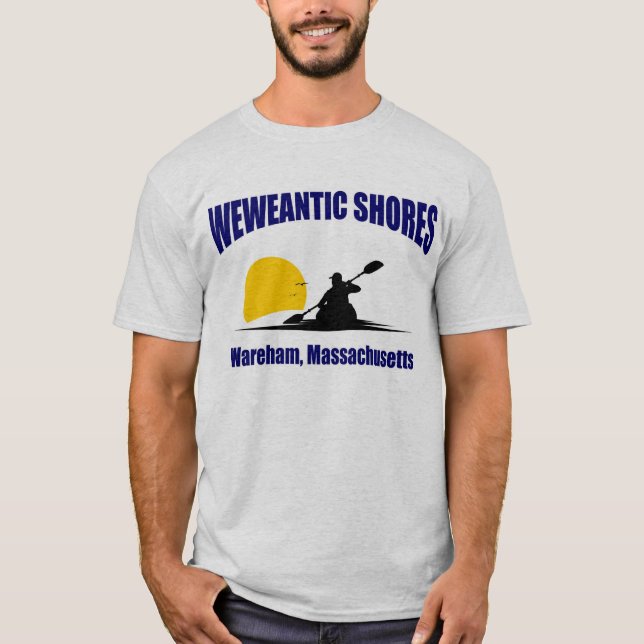 camiseta del río weweantic en Massachusetts del (Anverso)