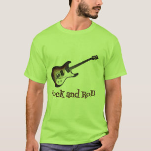 Camiseta del rock-and-roll