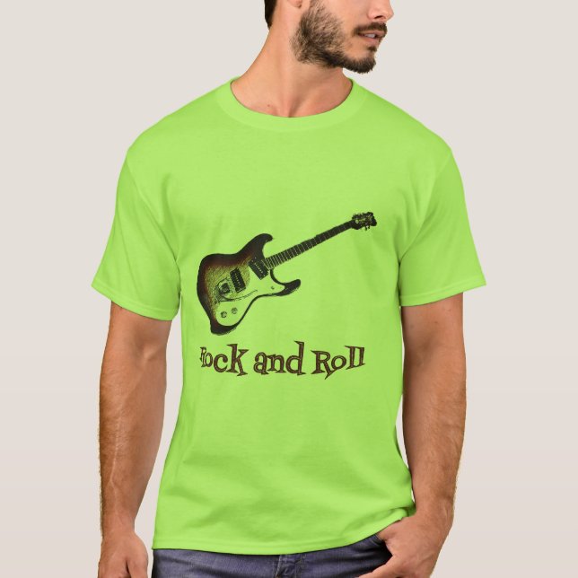 Camiseta del rock-and-roll (Anverso)