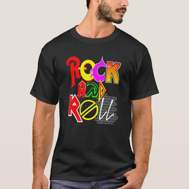 Camiseta del rock-and-roll (Anverso)