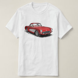 Camiseta del rojo 56-57 StingVetteRay