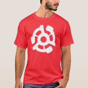 camiseta del rojo de 45 RPM