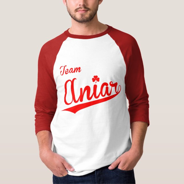 Camiseta del rojo de Aniar del equipo (Anverso)