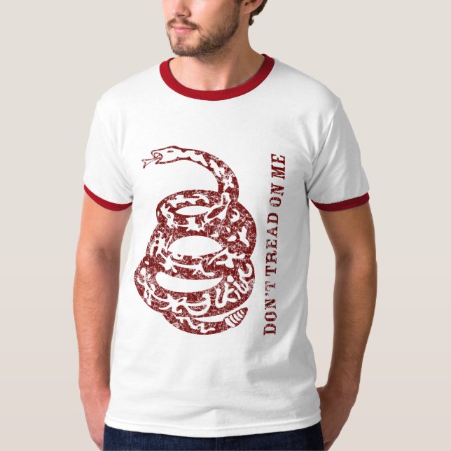 Camiseta del rojo de Gadsden (Anverso)