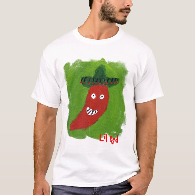 Camiseta del rojo de Lil (Anverso)