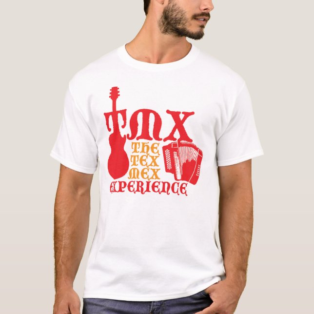 Camiseta del rojo de TMX (Anverso)