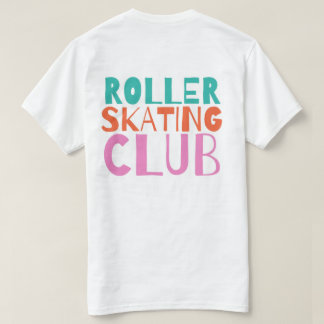 Camiseta del Roller Skating Club (Sólo blanco)