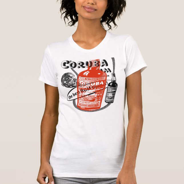 Camiseta del ron de Oxygentees Coruba (Anverso)