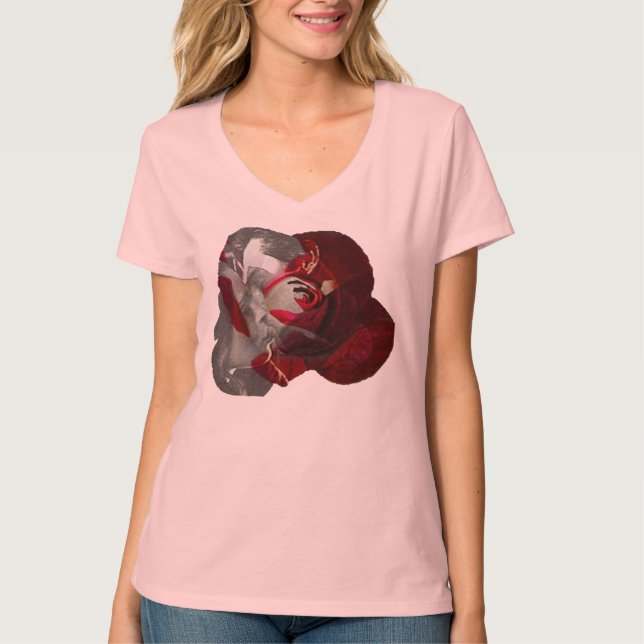 Camiseta del rosa de BATB (Anverso)