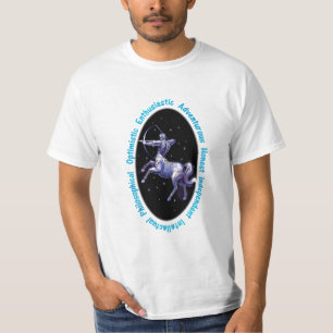 Camiseta del Rótulo del zodiaco del sagitario