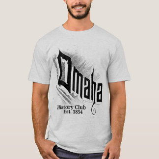 Camiseta del Rótulo Ghost de Omaha
