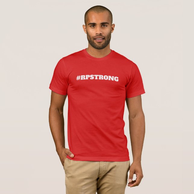 Camiseta del #RPSTRONG (Anverso completo)