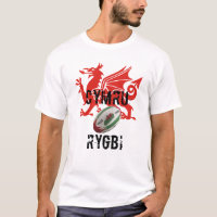 Camiseta del rugbi de País de Gales