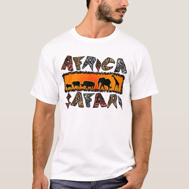 Camiseta del safari de África (Anverso)