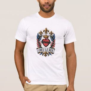 Camiseta del Sagrado Corazón Monárquico Católico D