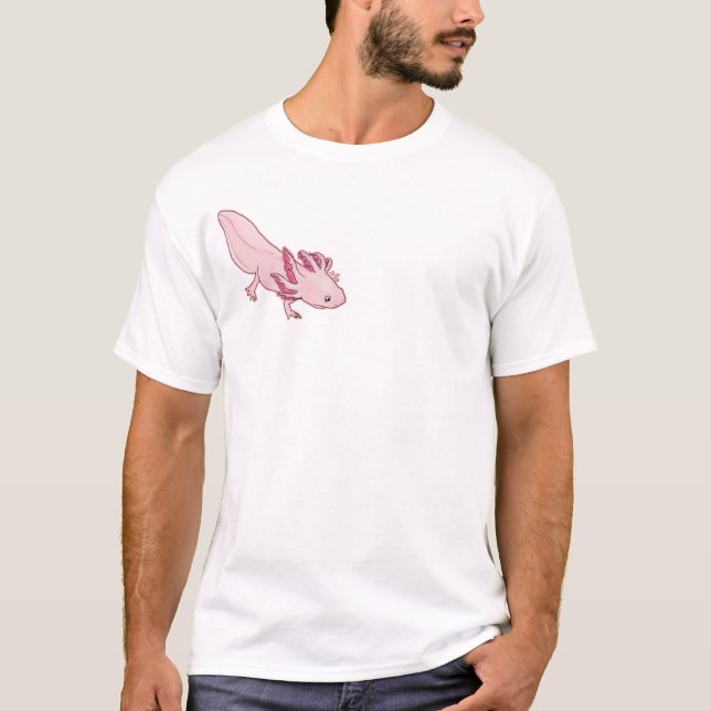 Camiseta del Salamander del Axolotl (Anverso)