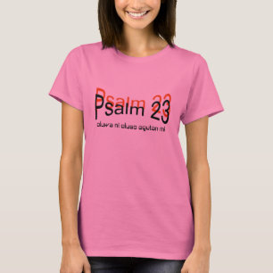 Camiseta del salmo 23 (lengua de yoruba)