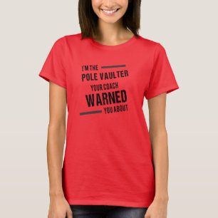 Camiseta del saltador de poste