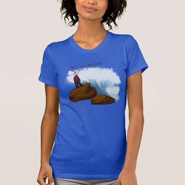 Camiseta del salvador de las mujeres (Anverso)